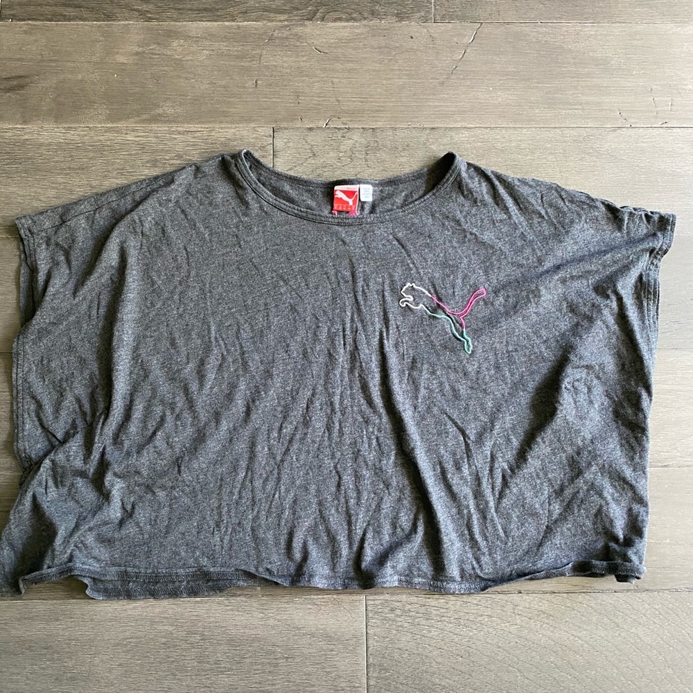 Puma batwing crop tee